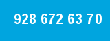 928 672 63 70